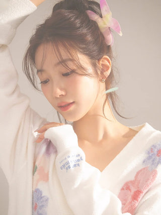 [kansaï yamamoto] [Women’s] Smoothie Jacquard Cardigan