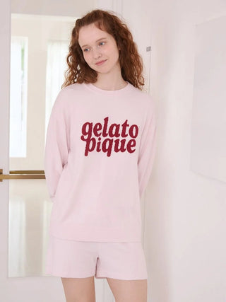 Smoothie Logo Jacquard Long-sleeve Pullover