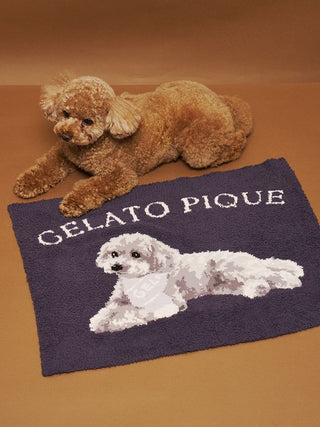 [CAT&DOG] Baby Moco Poodle Printed Pet Blanket - view 6
