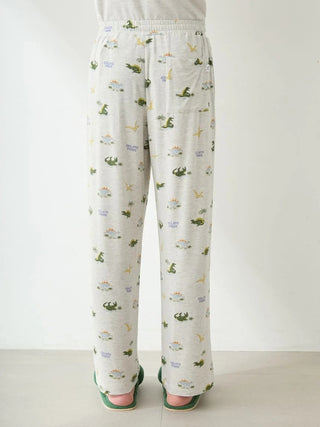 Men's Cool-to-touch Sleeping Dinosaur Pants