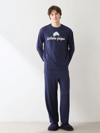 Men's Antibacterial & Odor-Resistant Inlay Gelato Logo Long Pants - view 4
