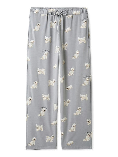 Men's Walking Dog Printed Cool Touch Pants gelato pique