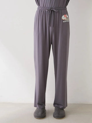 Men's Spaceship One-point Printed Pants - view 5