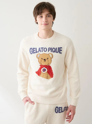Men's Baby Moco Hero Bear Jacquard Pullover - view 5