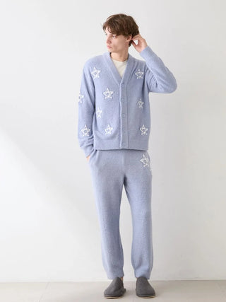 Men's Baby Moco Spaceship Jacquard Cardigan - view 5