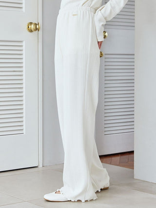 Heart Aran Cut-and-sew Pants