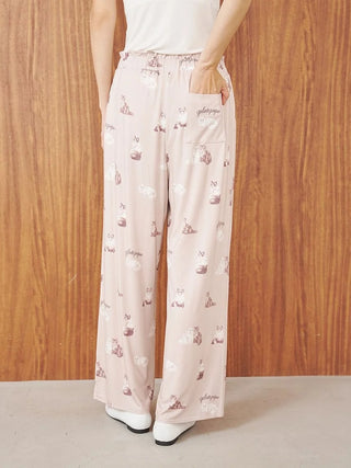 Cat All-over Printed Pants - view 7