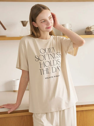 Cool Rayon Logo Printed T-shirt