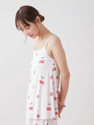 Cool Rayon Fruits Camisole With Built-in Bra
