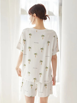 Summer Motifs Cool Rayon T-shirt & Shorts Set