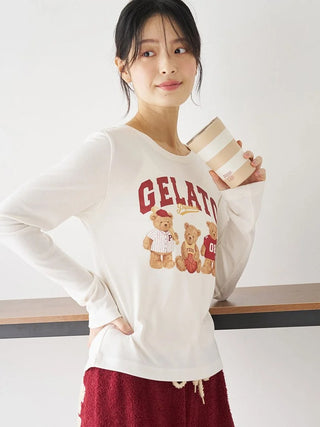 Sporty Bears One-point Printed Long-sleeve T-shirt - view 6