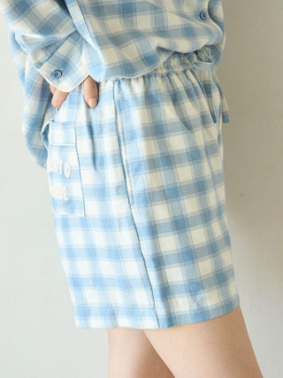 Preppy Flannel Checkered Shorts