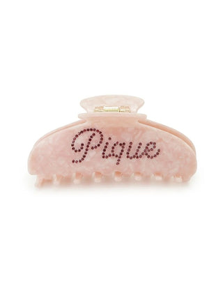 Gelato Pique Marble Logo Hair Clip in pink