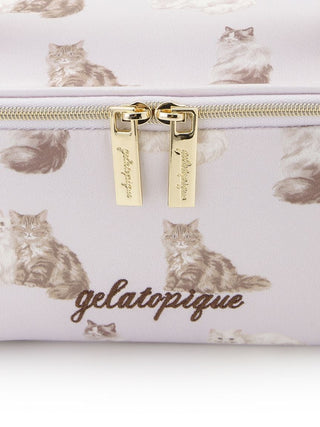 Cats Printed Vanity Pouch - view 5