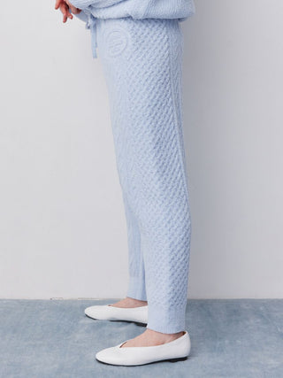 [Valentine] Airy Moco Aran Long Pants