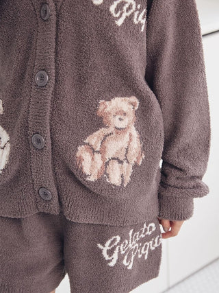 Baby Moco Bear Jacquard Cardigan - view 22