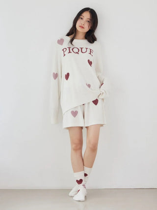 Hot Smoothie Heart Jacquard Pullover - view 8