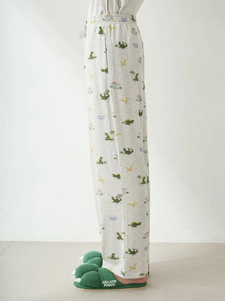 Men's Cool-to-touch Sleeping Dinosaur Pants