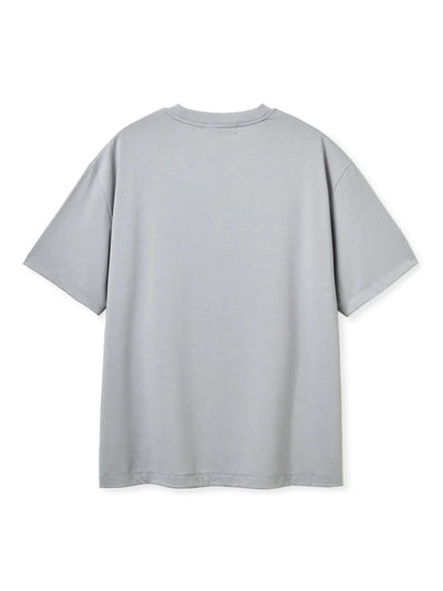 Men's Walking Dog One-point Printed Cool Touch T-Shirt gelato pique