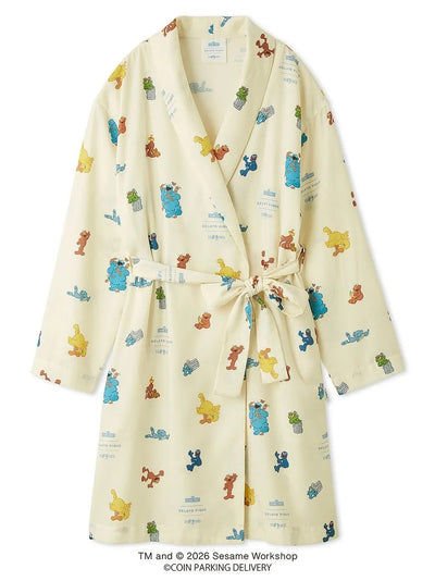 [SESAME STREET×CPD HOOME meets GELATO PIQUE] All-Over Print Gown gelato pique