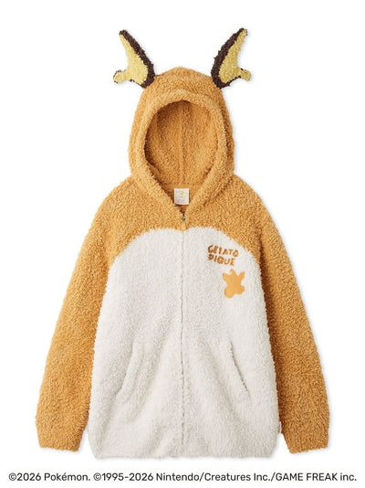 【Pokémon】【Men’s】Gelato Raichu Hoodie & Shorts Set gelato pique