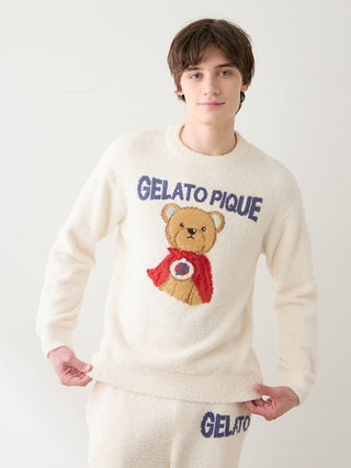 Men's Baby Moco Hero Bear Jacquard Pullover - view 6