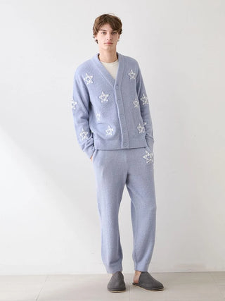 Men's Baby Moco Spaceship Jacquard Cardigan - view 6