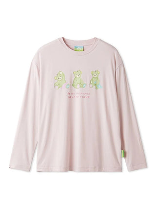 [Mrs. GREEN APPLE][Unisex] One-point Printed Long-sleeve T-shirt & Pants Set - view 47