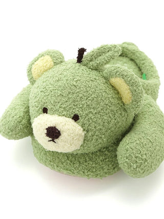 [Mrs. GREEN APPLE] [Unisex] Green Bear Room Shoes - view 20