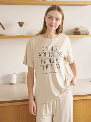 Cool Rayon Logo Printed T-shirt