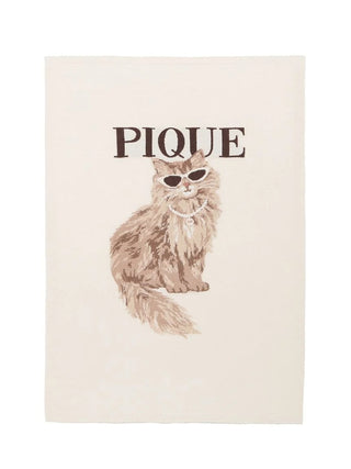 Fashionable Cats & Dogs Jacquard Smoothie Blanket