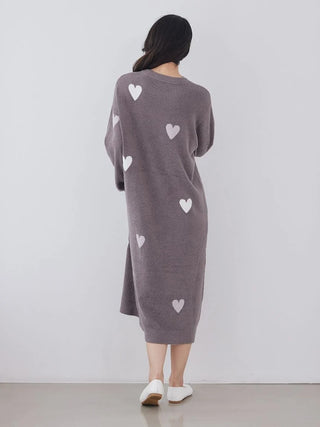 Hot Smoothie Heart Jacquard Dress - view 7