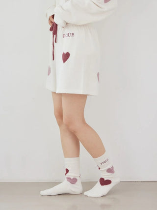 Hot Smoothie Heart Jacquard Shorts - view 7