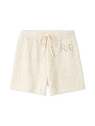 Smoothie Aran Pattern Shorts - view 3