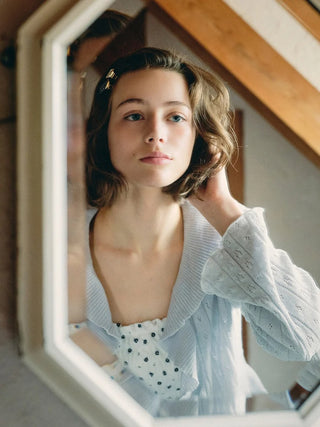 Mouillé Ruffle Cardigan - view 6