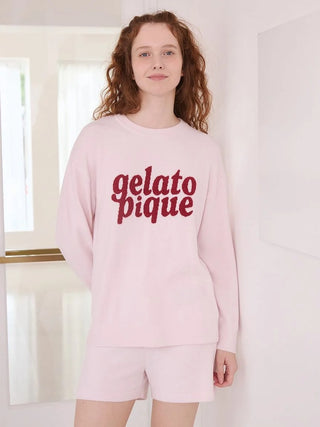 Smoothie Logo Jacquard Long-sleeve Pullover