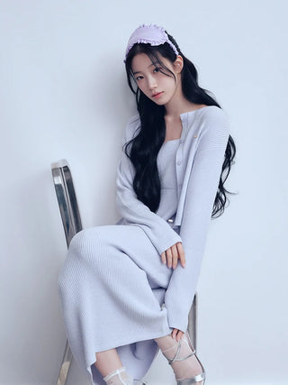 Smoothie Fine-ribbed Dress With Built-in Bra