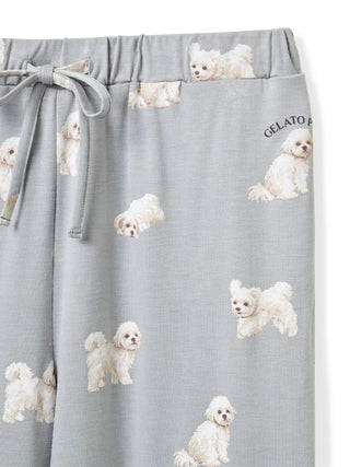 Men's Walking Dog Printed Cool Touch Pants