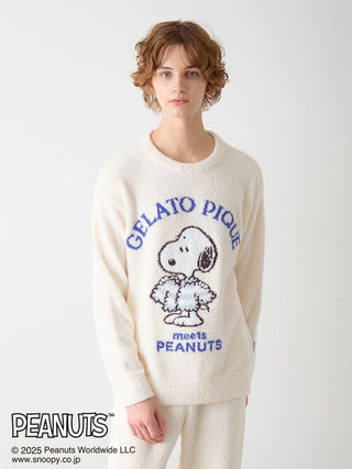 [PEANUTS] Men's Original Art Jacquard Pullover & Pants Set