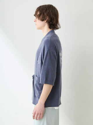 Men's Cool Smoothie Lite Bear Jacquard Cardigan