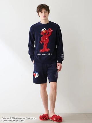 [SESAME STREET×CPD HOOME meets GELATO PIQUE] Airy Moco Jacquard Pullover - view 3