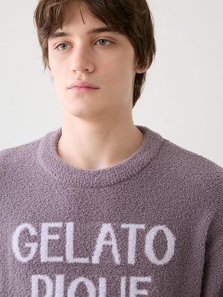 [HALLOWEEN] Men's Night Parade Dogs Jacquard Pullover - view 7
