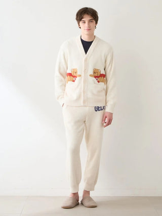 Men's Baby Moco Hero Bear Jacquard Cardigan - view 5