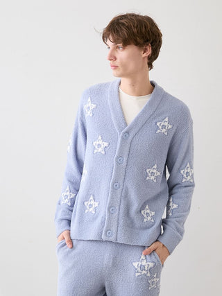 Men's Baby Moco Spaceship Jacquard Cardigan - view 7