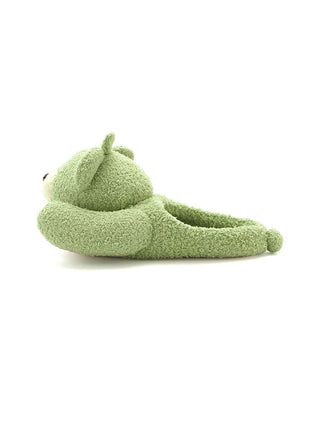 [Mrs. GREEN APPLE] [Unisex] Green Bear Room Shoes - view 21