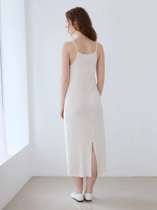 [UV-Cut] Snow Fabric Camisole Dress With Built-in Bra