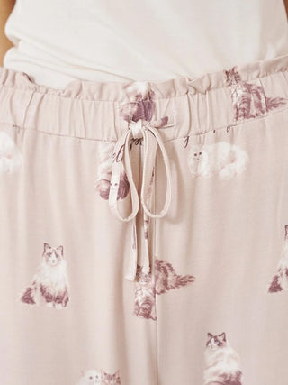 Cat All-over Printed Pants - view 9