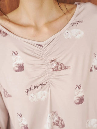Cat All-over Printed Pullover - view 8