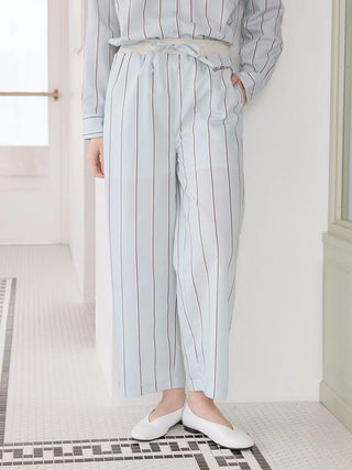 Striped Woven Pants - view 4