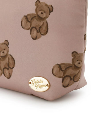 Bear All-over Printed Tissue Pouch - view 5